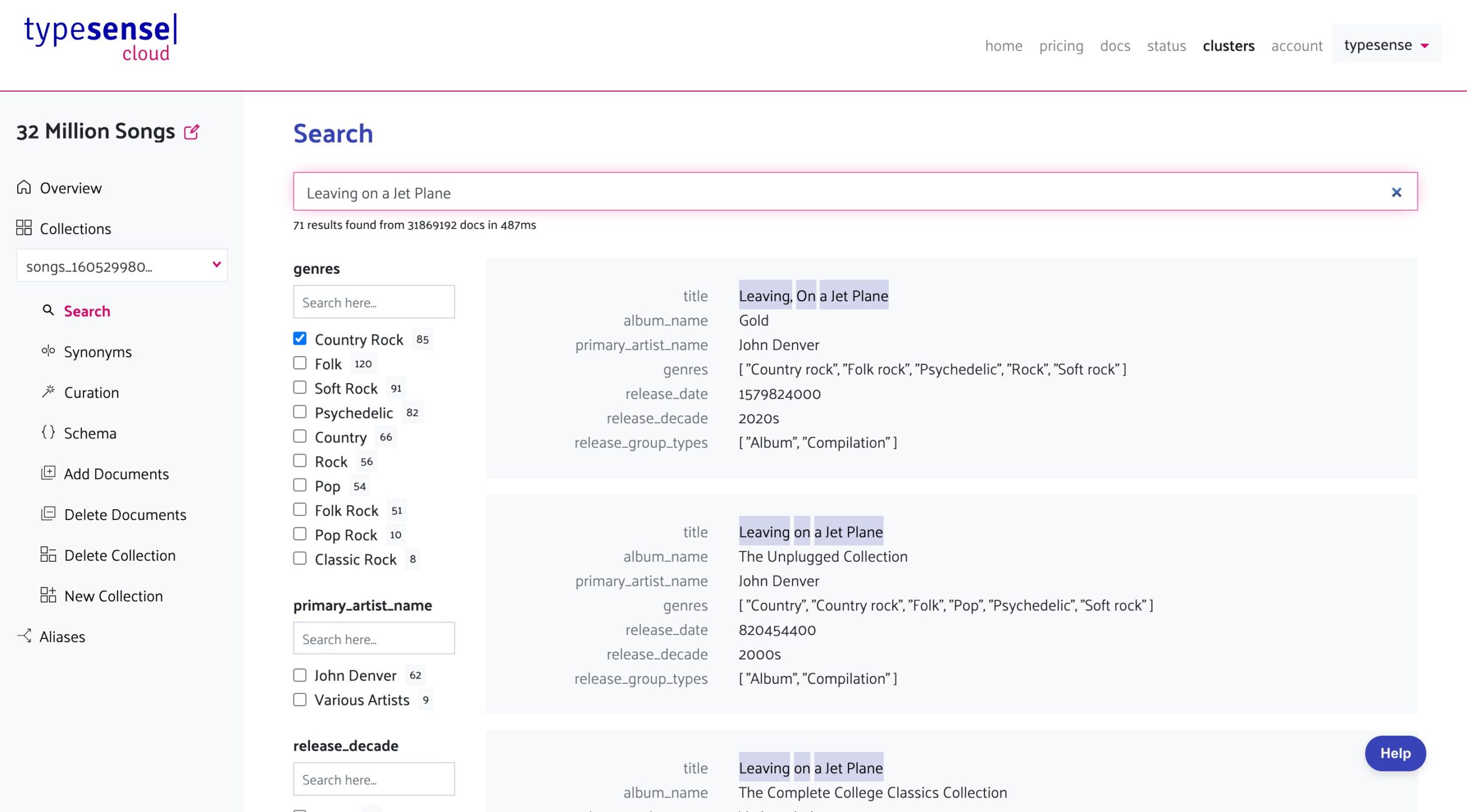 Algolia alternatives: Typesense