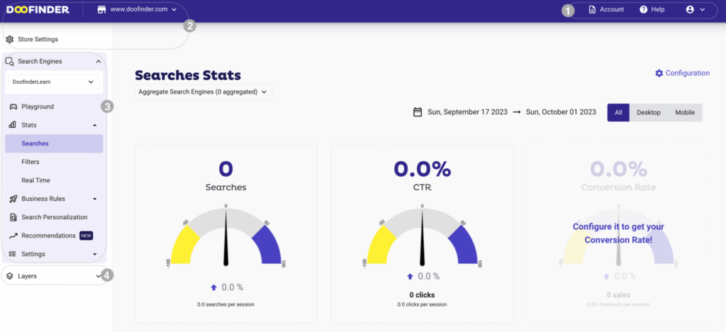 Algolia alternatives: Doofinder